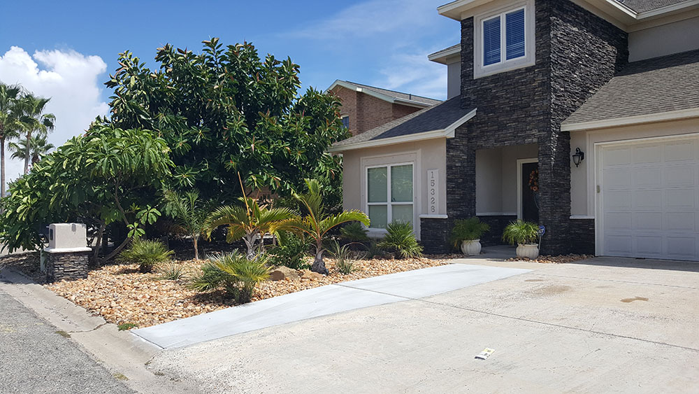 Stone walls by Coastal Masonry. 