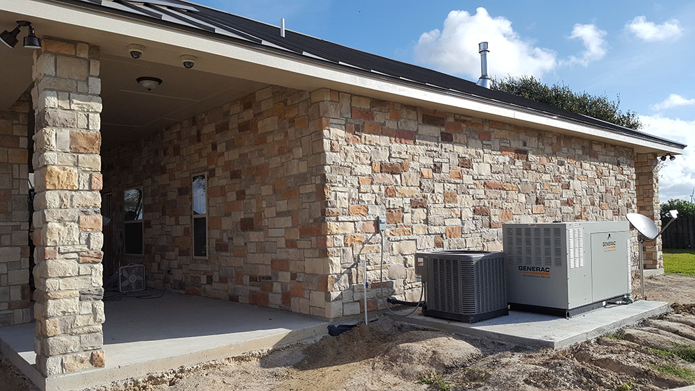 Stone walls and pillars for home. 