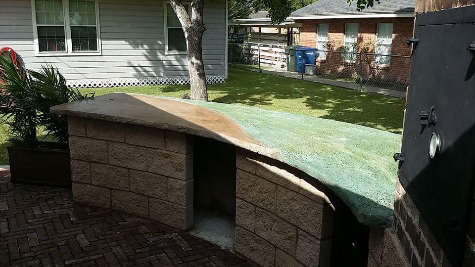 Storage space for outdoor kitchens.