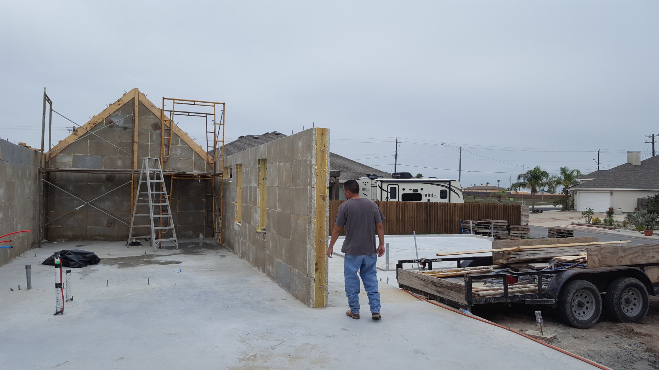 Masonry contractors in South Texas.