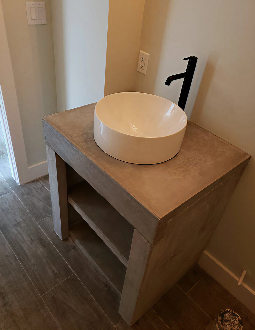 bathroom masonry work