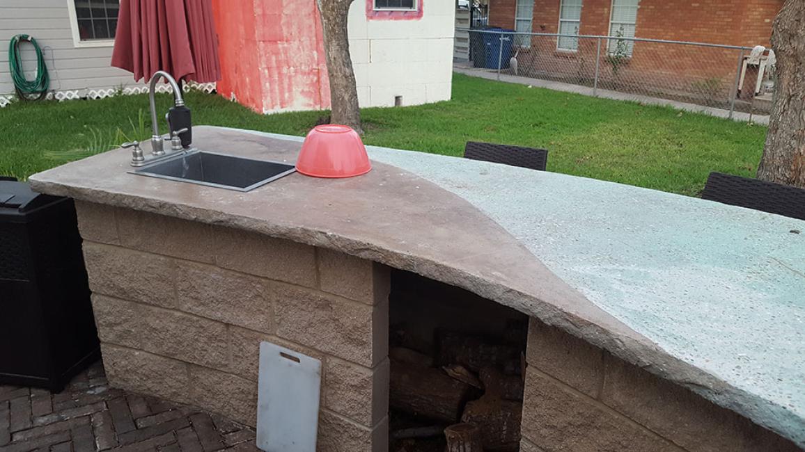 Concrete vs. Granite Countertops for Outdoor Kitchens